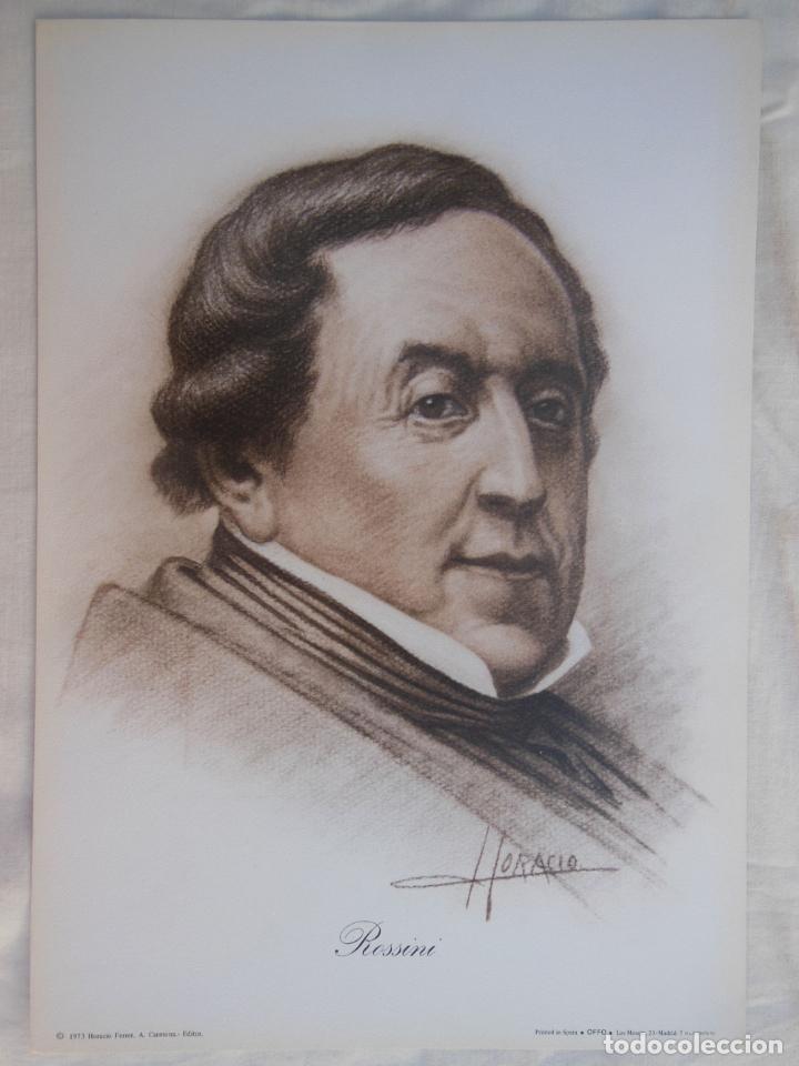 Arte: ROSSINI. HORACIO FERRER. 24x34 cm - Foto 1
