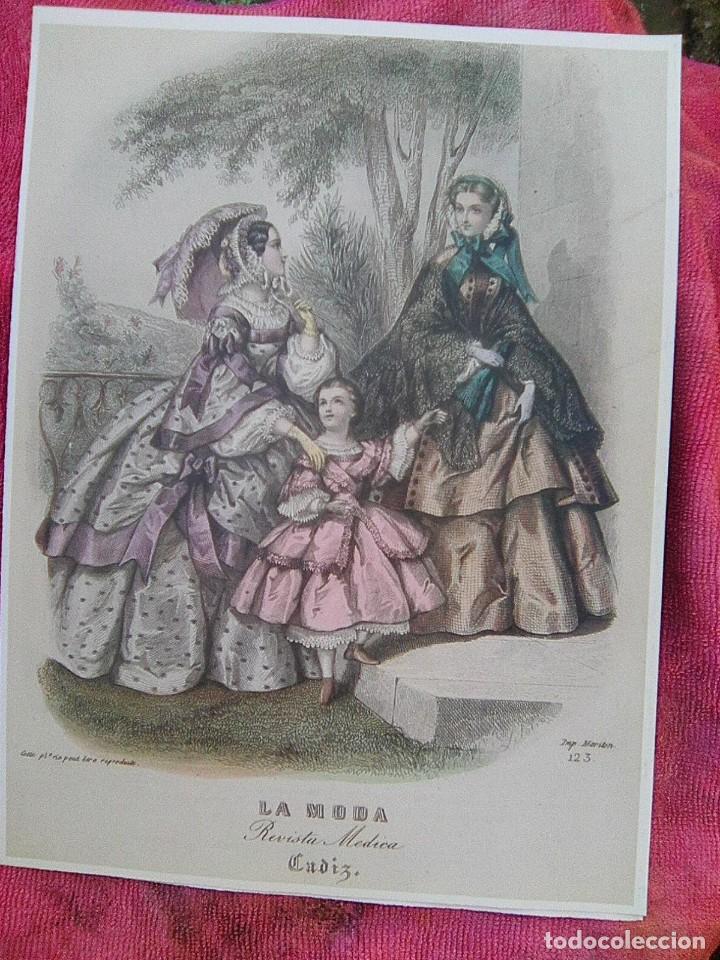 Art: Del libro... La moda - Cadiz , 1860 - 1 - A4 -