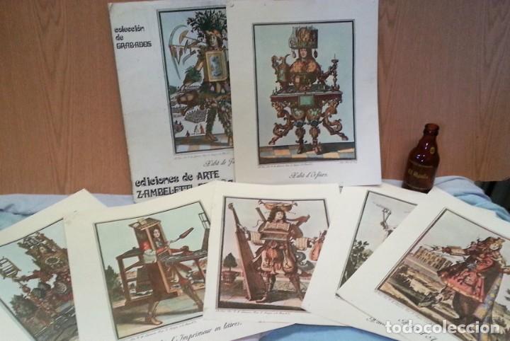 Kunst: L&aacute;minas de grabados de arte por Editorial ZAMBELETTI.