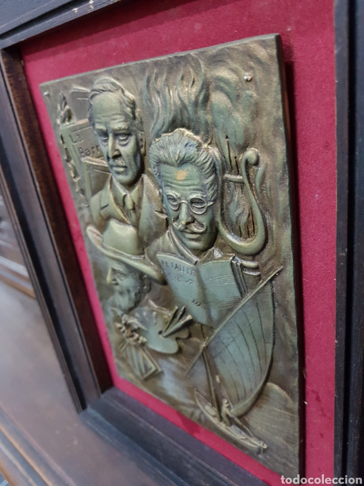 Arte: Cuadro placa de resina valencianos ilustres - Foto 3