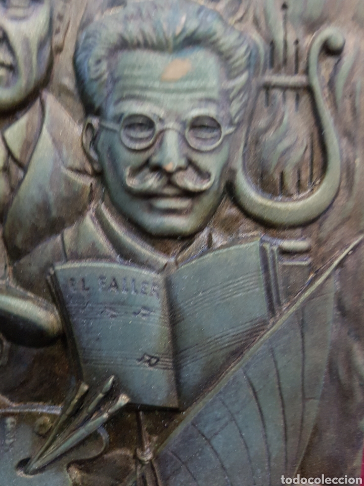 Arte: Cuadro placa de resina valencianos ilustres - Foto 5