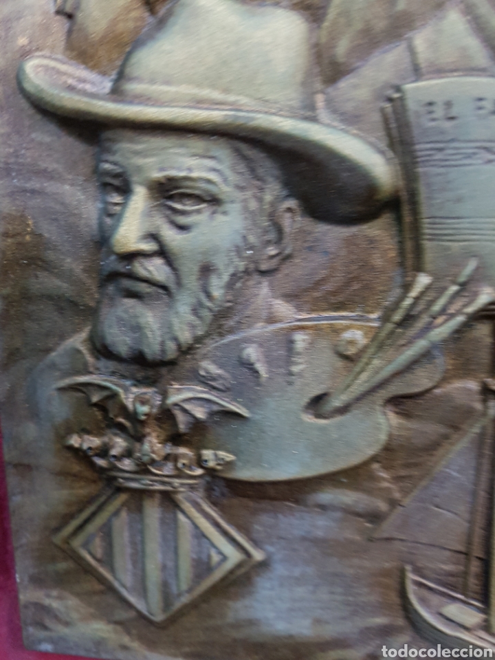 Arte: Cuadro placa de resina valencianos ilustres - Foto 6