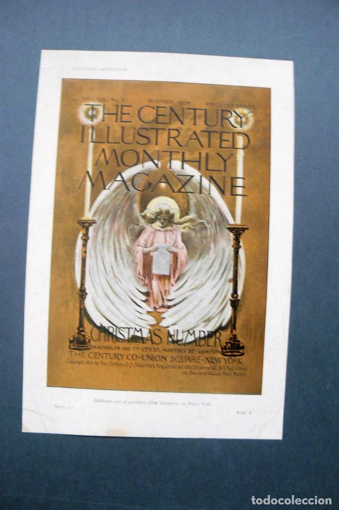 Arte: lamina - carteles artisticos - the century illustrated monthly magazine .