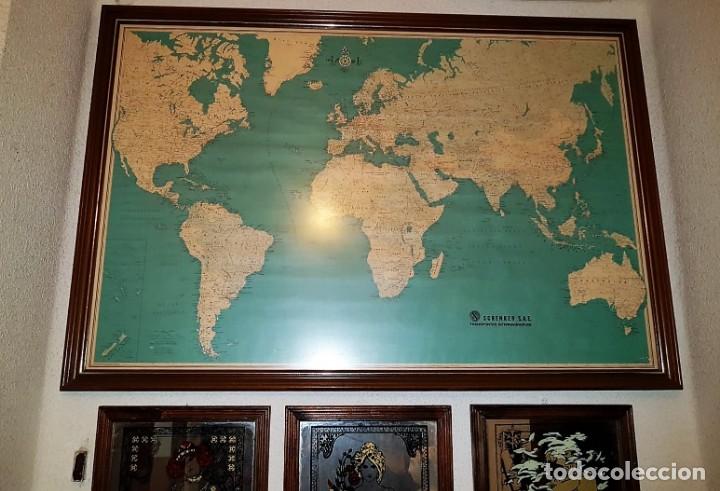 Arte: Enorme mapa mundi - Foto 2