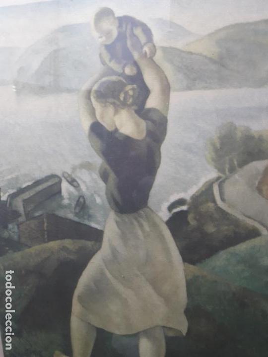 Arte: Lamina pintura vasca - Foto 2