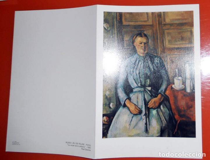 Art: ARTE LAMINA PAUL CEZANNE MUSEO PARIS - PUBLICIDAD LABORATORIOS HOSBON LAURACICLINA FARMACIA