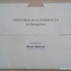 Arte: HISTORIA DE LA FARMACIA EN IMAGENES - WARNER WELCOME - AÑOS 50 - 15 LAMINAS