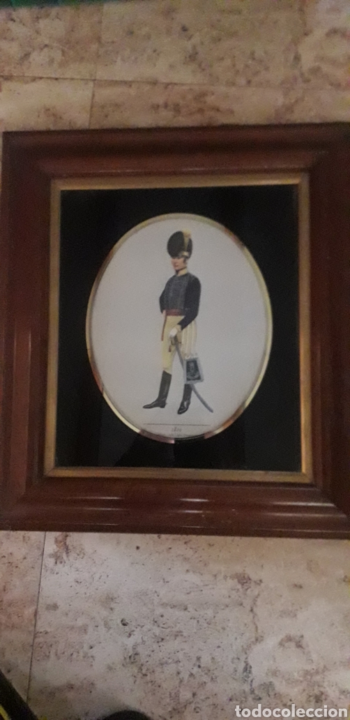 Arte: 2 cuadros oficiales ejercito ingles - Foto 4