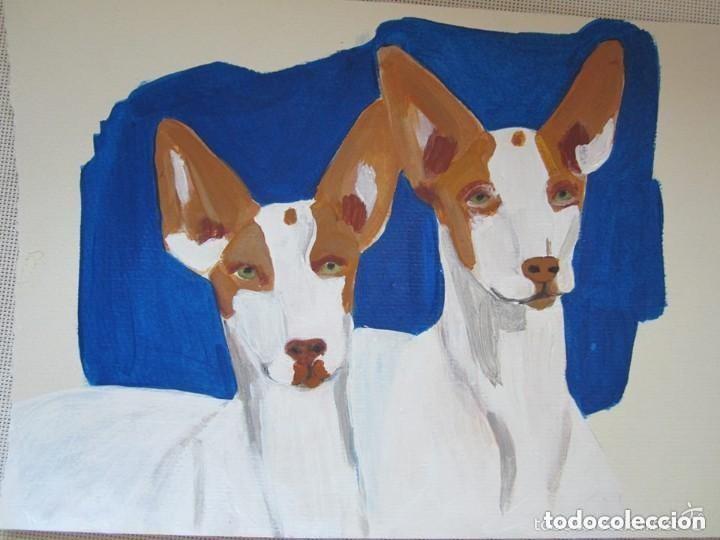 Arte: dibujo podenco - Foto 1