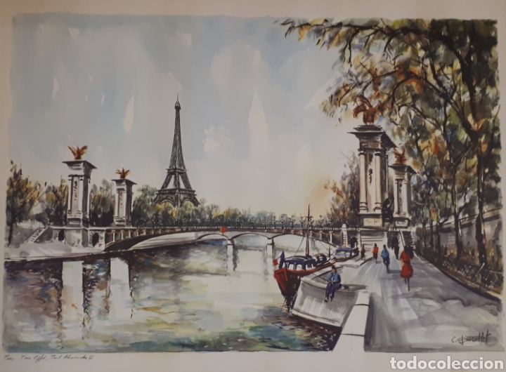 Arte: Antigua L&aacute;mina - Foto 1