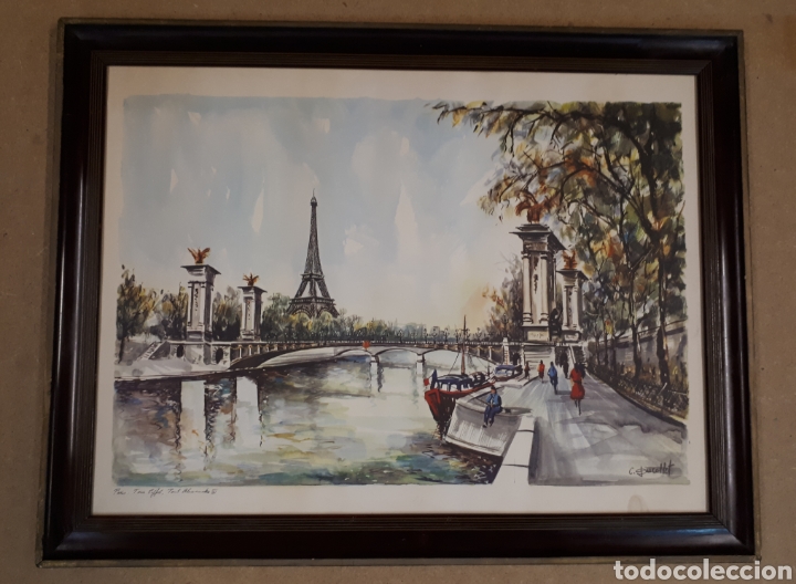 Arte: Antigua L&aacute;mina - Foto 2