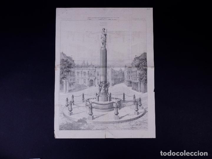 Arte: FONTAINE. PARIS 1873 - Foto 2