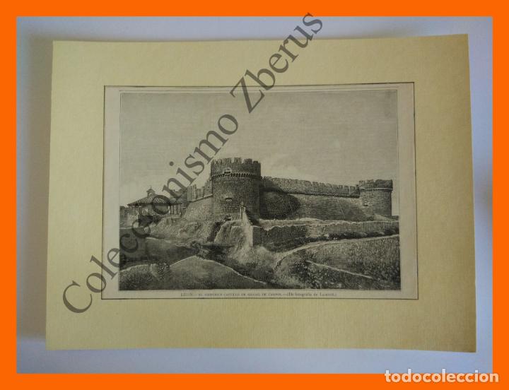 Arte: Le&oacute;n - El Hist&oacute;rico Castillo de Grajal de Campos - Foto 1