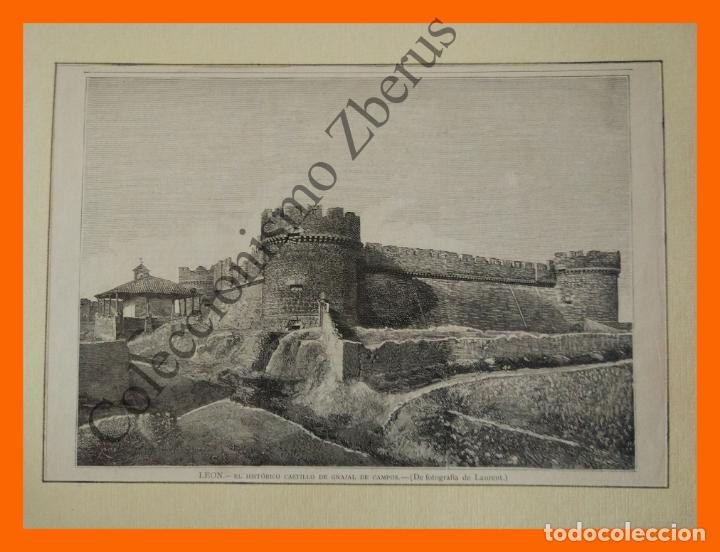 Arte: Le&oacute;n - El Hist&oacute;rico Castillo de Grajal de Campos - Foto 2