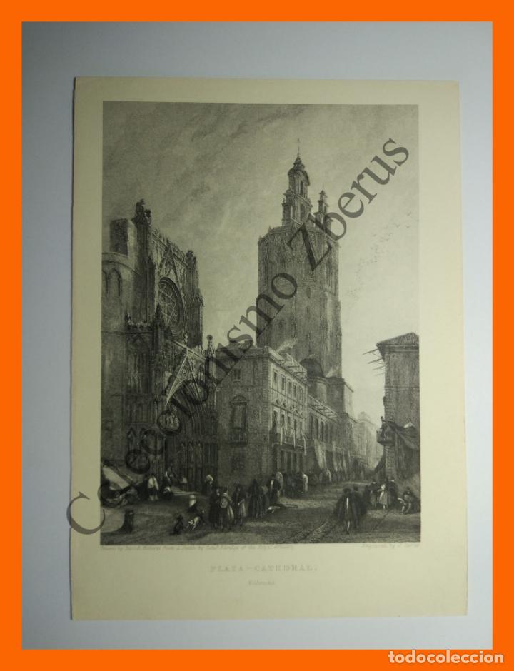Arte: Valencia - Plaza Catedral - Foto 1
