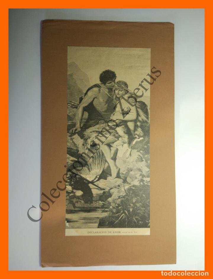 Arte: Declaraci&oacute;n de amor. Cuadro de A. Zick - Foto 1