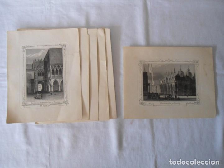 Kunst: LOTE 6 REPRODUCIONES DE ANTIGUA LAMINAS