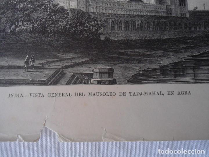 Arte: LOTE 7 ANTIGUAS LAMINAS - Foto 3