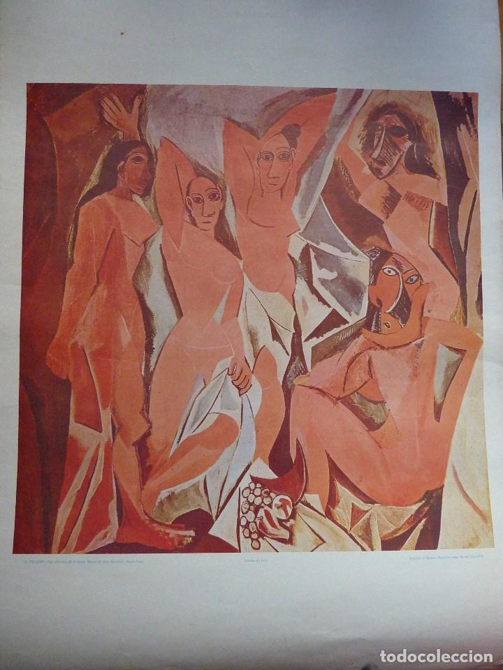 Kunst: L&Aacute;MINA PICASO. LAS SE&Ntilde;ORITAS DE AVIGNON.  44X63 CM. A&Ntilde;O 1976.