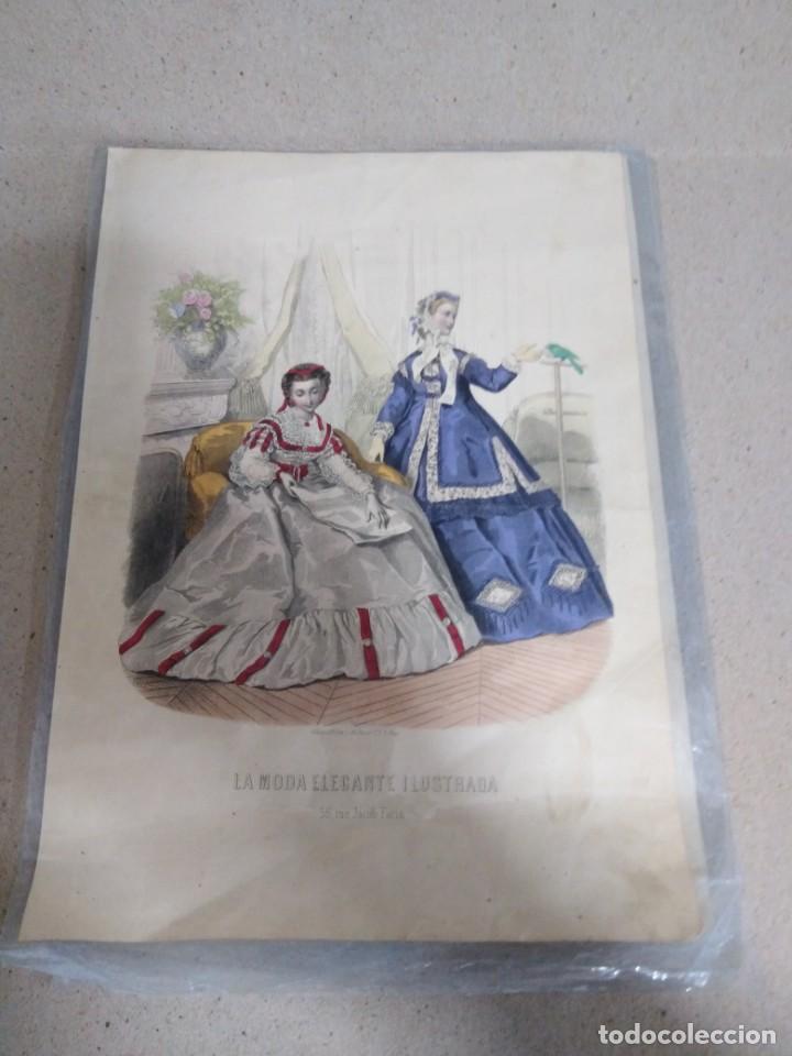 Arte: La moda elegante ilustrada 4 l&aacute;mina - Foto 5