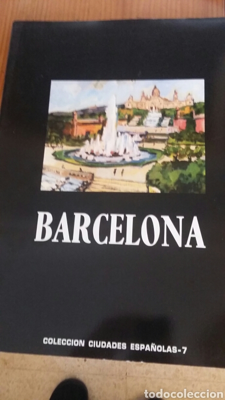 Art: 6 l&aacute;minas de Barcelona. Colecci&oacute;n ciudades espa&ntilde;olas n.7