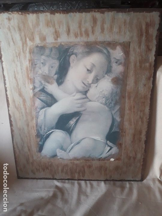 Arte: Virgen  con ni&ntilde;o - Foto 1