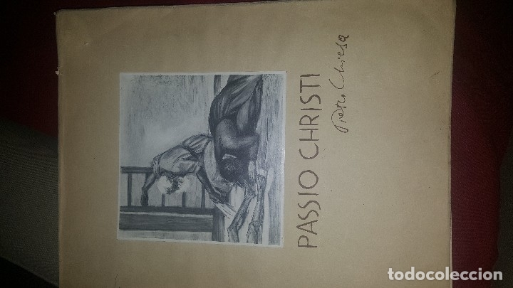 Kunst: Passio christi, pietro chiesa, ejemplar firmado por pietro chiesa, laminas de la pasion de cristo