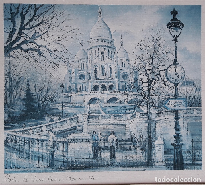 Arte: LOTE 4 L&Aacute;MINAS MONUMENTOS PAR&Iacute;S - Foto 1