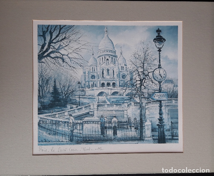 Arte: LOTE 4 L&Aacute;MINAS MONUMENTOS PAR&Iacute;S - Foto 5