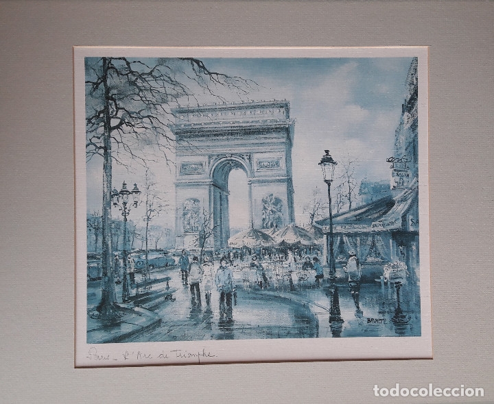 Arte: LOTE 4 L&Aacute;MINAS MONUMENTOS PAR&Iacute;S - Foto 6