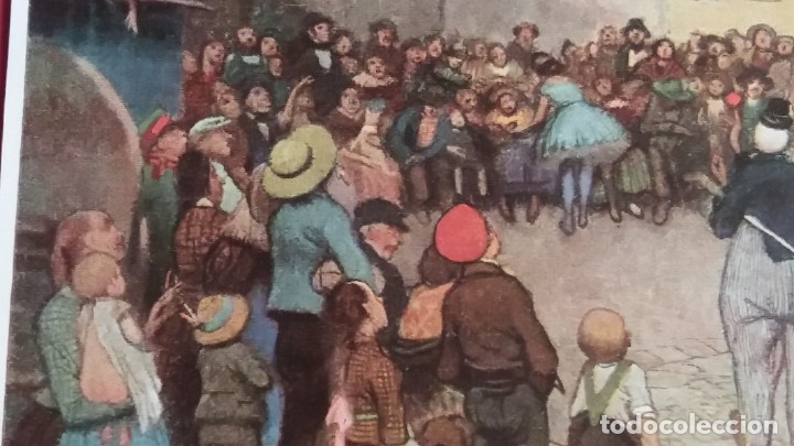 Arte: Lamina antigua en color - Foto 5