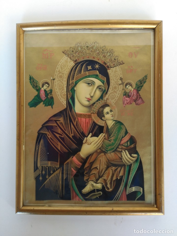 Arte: Cuadro virgen del perpetuo socorro - Foto 1