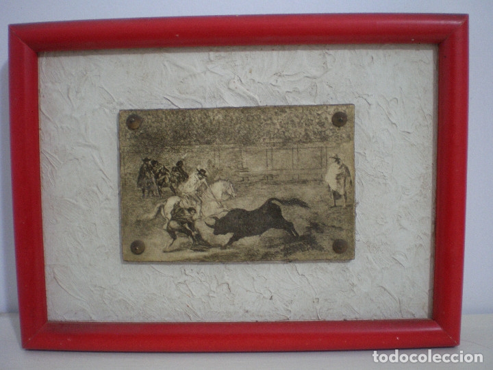 Arte: Cuadros escenas de toros antiguas. - Foto 4