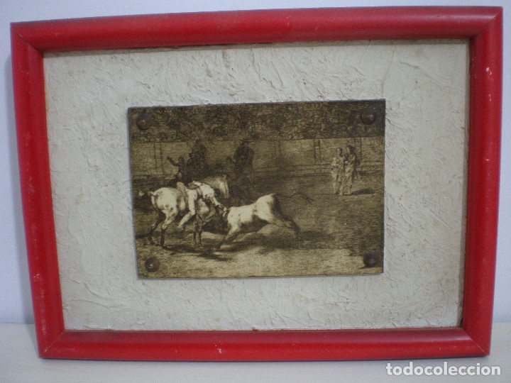 Arte: Cuadros escenas de toros antiguas. - Foto 5