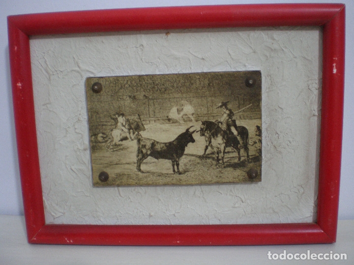Arte: Cuadros escenas de toros antiguas. - Foto 6