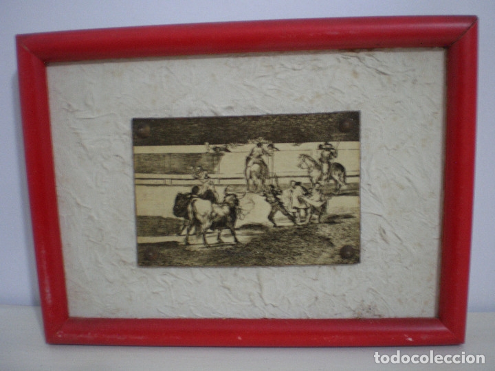 Arte: Cuadros escenas de toros antiguas. - Foto 8