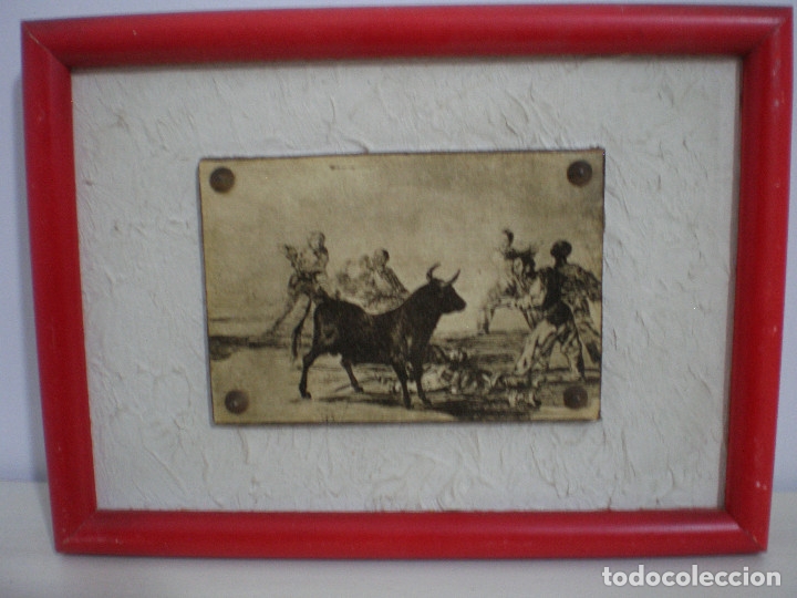 Arte: Cuadros escenas de toros antiguas. - Foto 9
