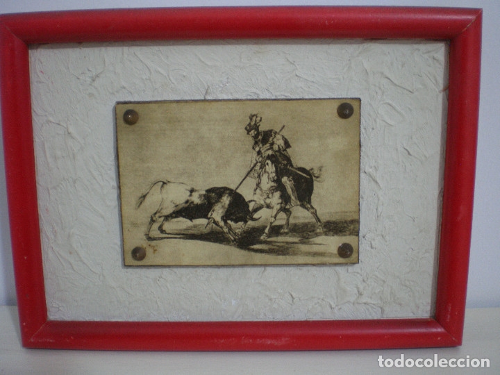 Arte: Cuadros escenas de toros antiguas. - Foto 10