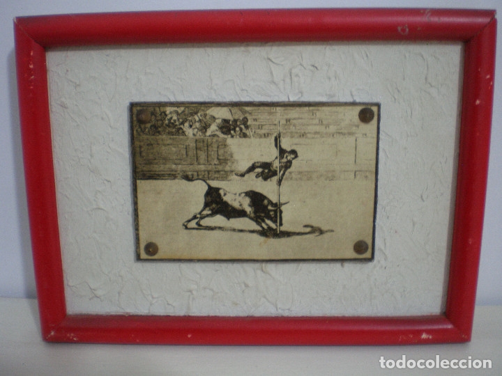 Arte: Cuadros escenas de toros antiguas. - Foto 12