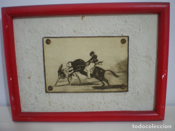 Arte: Cuadros escenas de toros antiguas. - Foto 14