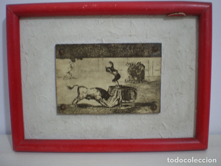 Arte: Cuadros escenas de toros antiguas. - Foto 17