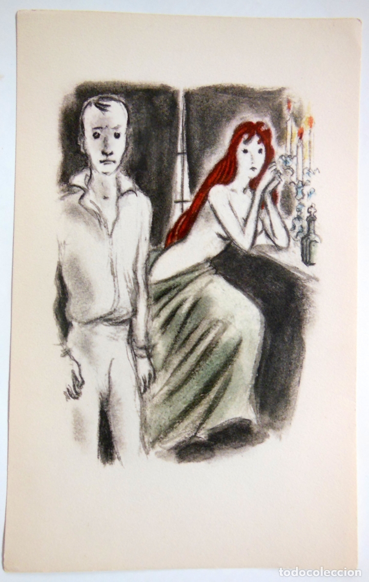 Kunst: En el dormitorio. SERRES RAOUL (SCHEM)