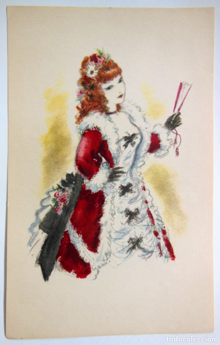 Arte: UNA DAMA. SERRES RAOUL (SCHEM) - Foto 1