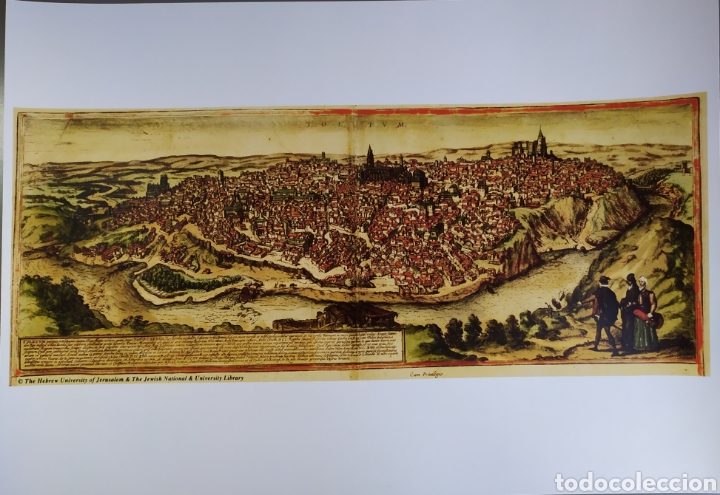 Kunst: Reproducci&oacute;n vista Toledo Civitates Orbis Terrarum