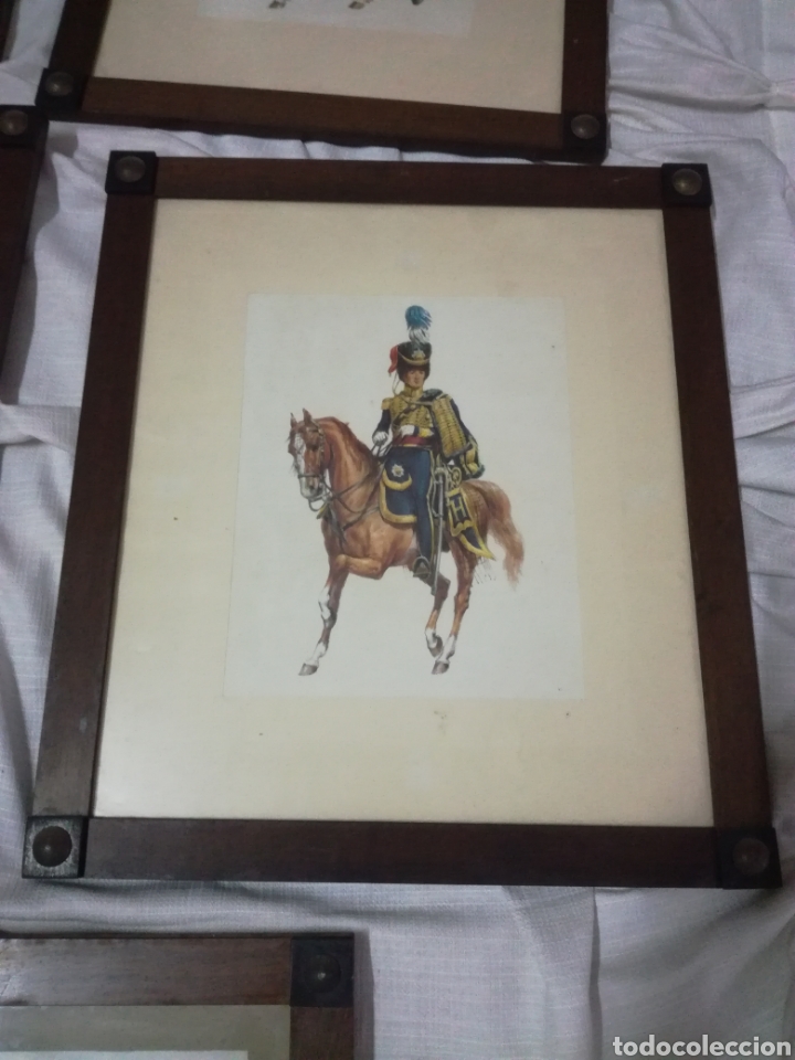 Arte: L&aacute;minas caballer&iacute;a enmarcadas - Foto 2