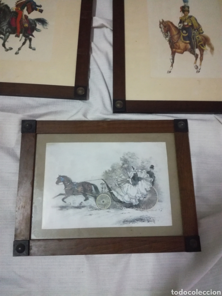 Arte: L&aacute;minas caballer&iacute;a enmarcadas - Foto 7