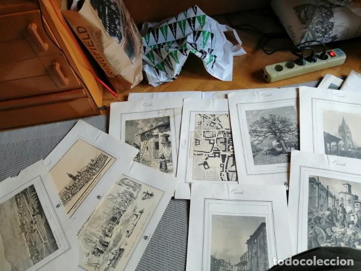 Kunst: OVIEDO CARPETA N&ordm; 7.-CON DIEZ GRABADOS ANTIGUOS.AYALGA EDICIONES SALINAS ASTURIAS