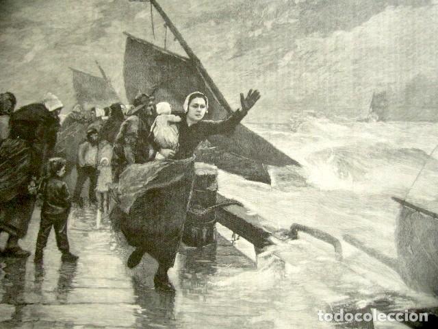 Kunst: MI MARIDO, CUADRO DE MR. VAIL. L&Aacute;MINA DE LA ILUSTRACI&Oacute;N ART&Iacute;STICA. BARCELONA, A&Ntilde;O 1890.