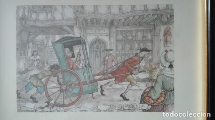 Arte: Anton pieck l&aacute;mina enmarcada - Foto 1