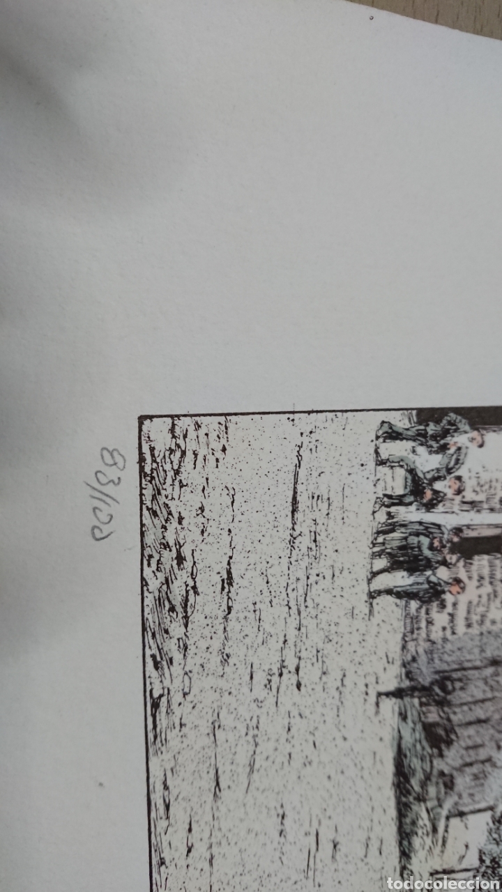 Arte: L&Aacute;MINA NUMERADA Y FIRMADA - Foto 2